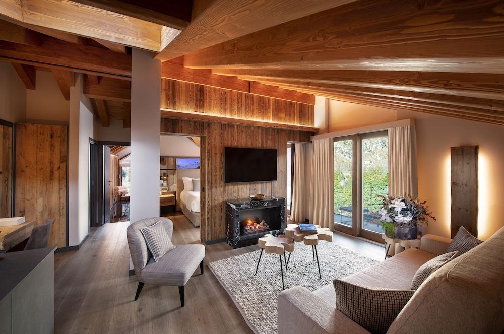 Le Massif Hotel & Lodge Courmayeur The Leading Hotels Of The World Esterno foto