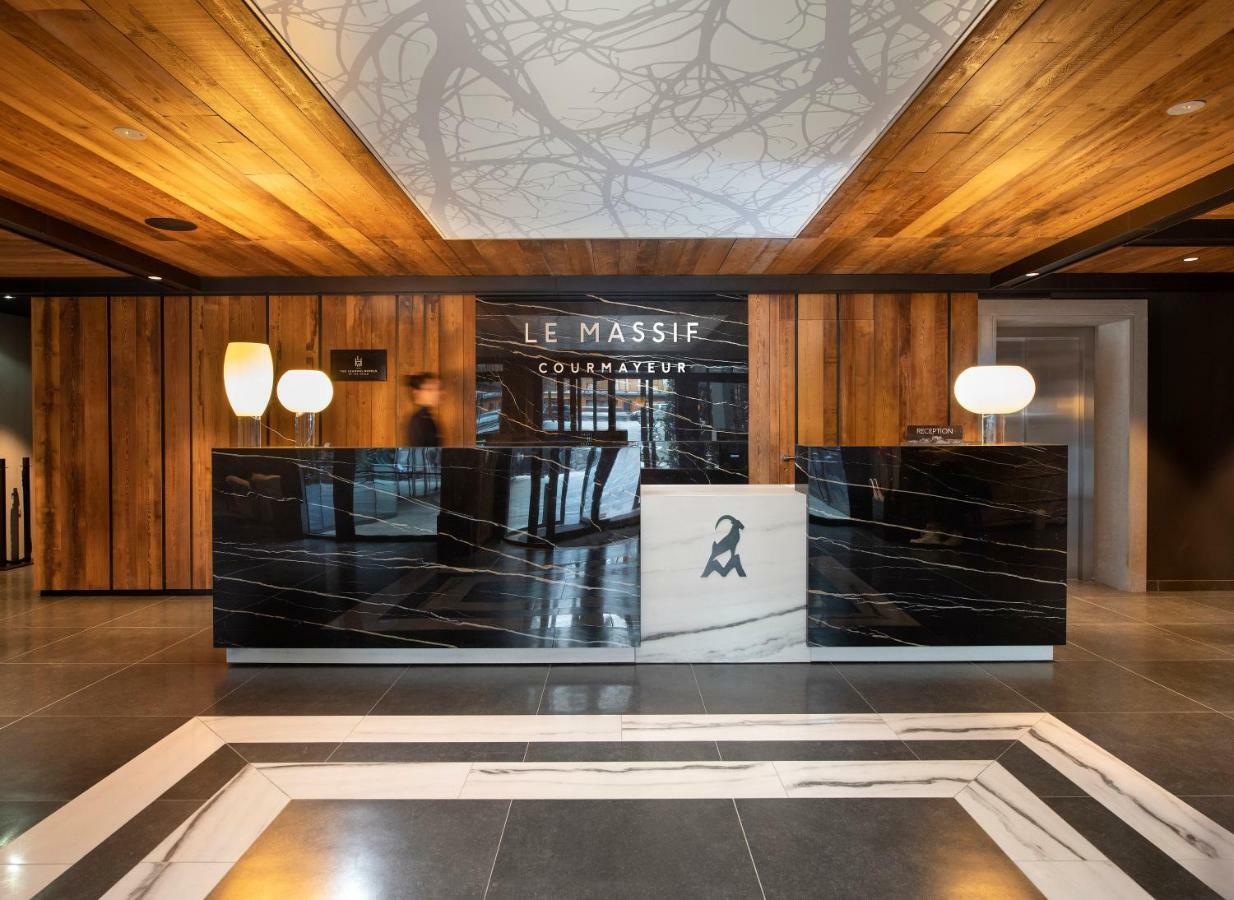 Le Massif Hotel & Lodge Courmayeur The Leading Hotels Of The World Esterno foto
