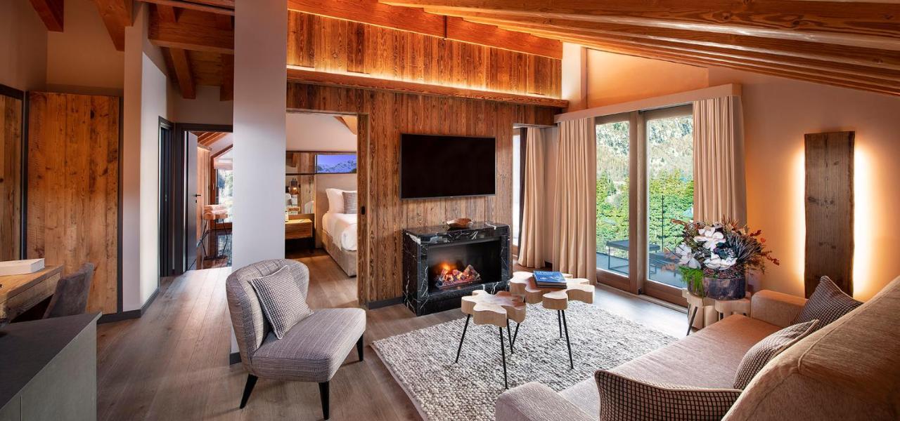 Le Massif Hotel & Lodge Courmayeur The Leading Hotels Of The World Esterno foto